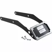 Cycle Visions Chrome Curved License Plate Slick Signal 2018-19 Harley FLSL FXBB