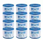 12 X Spa Hot Tub Filter Cartridge Compatible For Lay-Z-Spa Intex Type VI Bestway