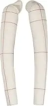 DE-LIANG Half Scale Dress Form 1/2 Soft arms for Sewing, Female Dress Form 1:2 Cotton Fabric Fully pinnable (NOT Adult Size 30cm ) Sewing arm Long Sleeve Draping Mannequin Hand, 1 Pair
