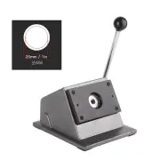 Round Badge Maker Circle Die Cutter Stainless Steel Graphic Punch Cutter For LLI