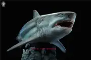 In Stock W-Dragon The Meg Shark Ghost Jaws Figure 45cm Animal Statue Collection