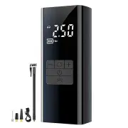 Cordless Tire Inflator Air Compressor Power Bank Portable Digital Tire Pump Fast Inflate Air Pump LED Light for Car Tire