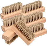 FOMIYES 10 Pcs Soft Bristle Brush Cleaner with Handle for Comfortable Grip Slip Cleaning of Leather Shoes and Boots for Home and Shoe Repair Shops