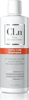 CLn® Shampoo - Clarifying Formula with Salicylic Acid, for Normal to Oily Scalp Prone to Folliculitis, Dandruff, Itchy & Flaky Scalp, Fragrance-Free & Paraben-Free, 8 fl. oz.