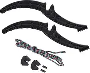 Kisangel Snow Sleds Brake Handle Kit Outdoor Skiing Brake Lever Rope Boys and Girls Safety Essential Thickened Plastic Construction