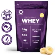 2KG - WHEY PROTEIN ISOLATE / CONCENTRATE - BANANA - WPI WPC POWDER