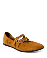 Free People Women's Crystal Gemini Square Toe Ballet Flats