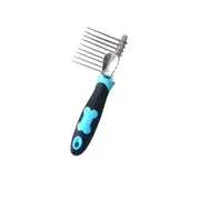 Compact Dematting Comb Tool for Pets