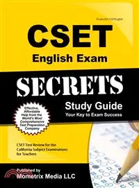 在飛比找三民網路書店優惠-Cset English Exam Secrets Stud
