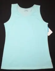 New Ladies COLUMBIA Light blue Thisle Ridge tank shirt top Size medium