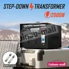 Step Down Transformer 2000W 240V-110V Stepdown Power Voltage Converter AU-US
