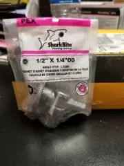 Sharkbite 1/2"×1/4" OD Angle Stop 1/4 Turn 23056LF NEW