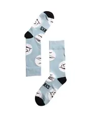 Cronulla Sharks NRL Logo Dots Sock M/L