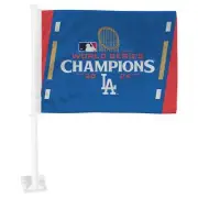 Fanmats 45900 Los Angeles Dodgers 2024 World Series Champs Car Flag 11" X 14"