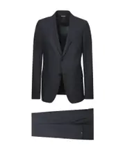 Zegna Two Piece Tailored Suit IT52 Blue