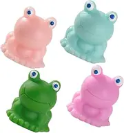 CORHAD 4pcs Adorable Animal Statue Landscape Mini Frog Figure Frog Garden Decor Mini Animal Figurine Adorable Figurine Desktop Frog Decoration Solar Frog Decor Resin Mini Frog Statue