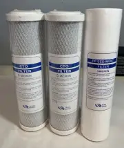 5 micron cto filter water quality 10” 2.5” plus sediment filter