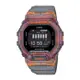 【CASIO 卡西歐】G-SHOCK 藍牙 半透明 灰x橘 經典方型 運動系列 GBD-200SM-1A5_45.9mm