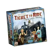 Days Of Wonder Ticket to Ride Rails & Sails Strategy Tabletop Board Game 10y+