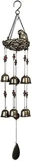 Wind Chimes Outdoor Indoor 28 Metal Pipe Copper Bell Big Wind Chime Soothing Melodies Terrace Garden Church Decoration Wind Chimes Outdoor (Size : Rose)