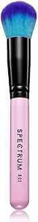 Spectrum Collections B02 Domed Foundation Buffer Brush, Spectrum Single Makeup Brush for Foundation, Make Brush to Evenly Blend Foundation for Seamless Finish, Soft Synthetic Bristles, Pink