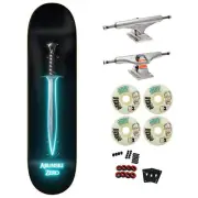 Zero Premium Skateboard with Indy Trucks, Snot Wheels 8.25" Arunski Sting Glow