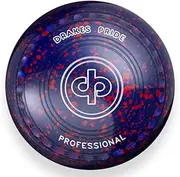 Drakes Pride Professional bowls - Blue / Red, Gripped, Size 2, Heavy