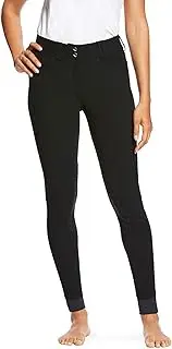 [ARIAT] Women's Tri Factor Eq Grip Knee Patch Breech Black Size 24 Regular