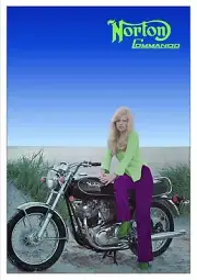NORTON Poster 750 Commando Suitable to Frame 10 of 10
