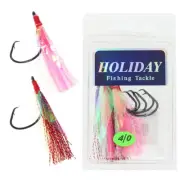 Holiday Snapper Flasher Hooks Size 4/0 Qty 5