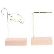 2 Pcs Jewelry Rack Ring Stands for Display Decorations Shelf