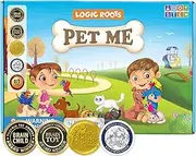 STEM Game PET ME for Multiplication and Division Math Board Game- Easy Start Educational Game Perfect Learning Girls and Boys 7 and up Pet Wonderland Adventure Game for Family