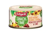 Edgell Snack Time Red Kidney Beans Corn With Capsicum & Lime 70g