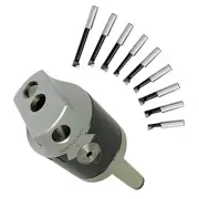 New Boring Head Set 50mm With Mt2 Shank And 12mm Boring Bars9pc