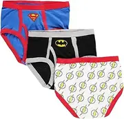 [JUSTICE LEAGUE] Big Boys' Hero Suits 3-Pack Briefs