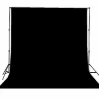 在飛比找momo購物網優惠-【YIDA】200X300cm黑色背景布(黑色背景布 黑布 
