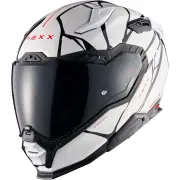X.WST 3 B-Side White Black Full Face Helmet