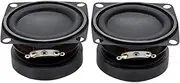 PZNGNKELPT 2Pcs 2 Inch Portable Audio Mini Woofer Speaker 4 Ohm 5W 53MM Bass Speakers DIY BT Music Multimedia Loudspeaker Bookshelf Speaker