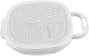 Fonowx Manual Vegetable Slicer Rice Washing Colander for Carrots Garlic Vegetables
