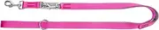 Dingo Dog Leash with Adjustment 220 cm Hot Pink with Silver Contrast 14728