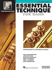 Hal Leonard Essential Technique for Band B Flat Trumpet Book 3 with with CD with EEI: BB Trumpet