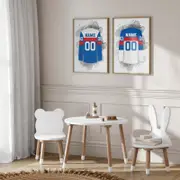 [Namly Design] Personalised Poster - Sports Jersey / Set of 2