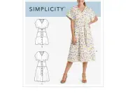 Simplicity Sewing Pattern 9103 10502 Dress Two Length Size 4-12