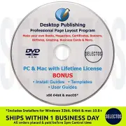 Desktop Publishing DVD Windows & mac Scribus make Cards Banners Brochures a more