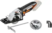 20V Cordless WORXSAW 85mm Compact Circular Saw Skin (POWERSHARE Battery/Charger not incl.) - WX527.9