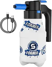 Car Wash Foam Spray Bottle, 1.5 L Electric Car Wash Spray Bottle, Foam Spray Bottle for Cars, Plants Watering, Gardening,