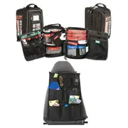 Adventure Kings Car Seat Organiser + 100+ Piece Survival Vehicle First-Aid Kit