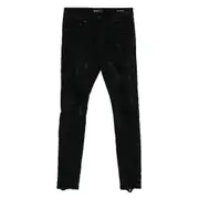 [Purple Brand] Purple Brand Low-rise Ripped Skinny Jeans 36 US BLACK