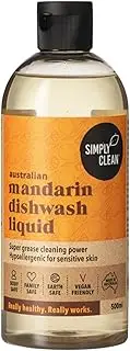Simply Clean Australian Mandarin Dishwash Liquid 500ml