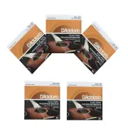 D'Addario Guitar Strings 5 Pack Acoustic EFT15 Extra Light Flat Tops